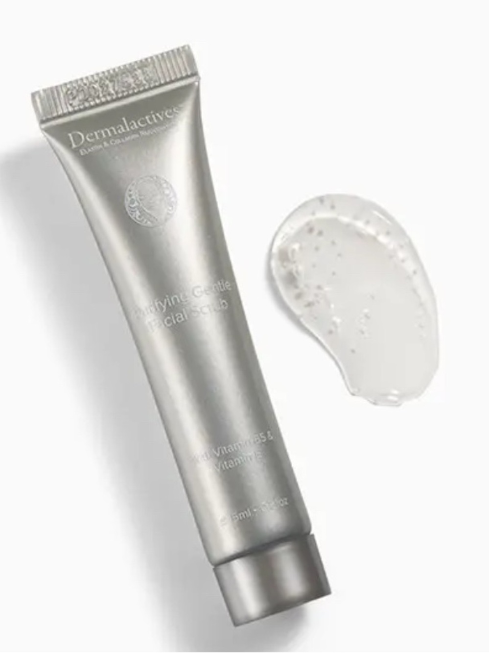 3/$25 Dermalactives Purifying Gentle Facial Scrub 0.5oz Mini BNIB